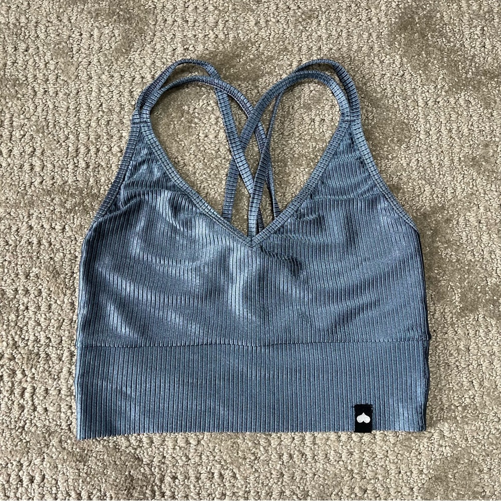 NWOT Women's Booty by Brabants Show Stopper Top OSFM in Indigo